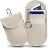 Tech-Protect car key pouch RFID Signal Blocker KLR100, beige