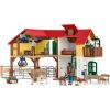 Schleich Farm World Farmhouse with stable and animals, play figure