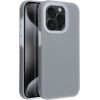 Fusion Candy silikona aizsargapvalks Apple iPhone 16 Pro Max pelēks