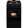 Electrolux LKK560010K 600.sērijas gāzes plīts Melna 50cm
