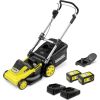 Akumulatora zāles pļāvējs Karcher LMO 5-18 Dual Battery Set; 18 V; 2x5,0 Ah akum.
