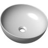 Ravak izlietne Uni B Slim, d=400 mm, h=120 mm, balta