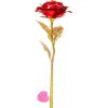 Mūžīgā roze Springos HA5158, 25 cm, LED gaismas dekors, sarkans zieds