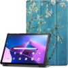 Чехол Tech-Protect SmartCase для Lenovo Tab M10 Plus (3rd gen.) 10.6" TB-125 | TB-128 - синий с цветами сакуры