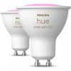 LIGHT BULB GU10 WHITE&COLOR/2PACK 929003666502 PHILIPS