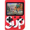 GameBox R1 8bit Portatīva Retro Spēļu konsole ar 400 spēlēm 3'' LCD ekrānu un TV RCA vadu Sarkana