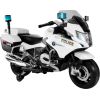 Lean Cars BMW Police Motorcycle White - Electric Ride On Motorbike