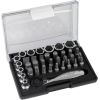 Instrumentu komplekts 1/4" ar mini sprūdrata atslēgu 38gab., JBM