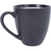 Mug RITA 400ml, black/grey
