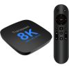 Tvix MX10 8K Mediju Atskaņotājs Smart TV Box 2GB + 16GB Android 13 Bluetooth / Wi-Fi 5 Melns