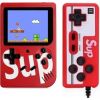 GameBox R2 8бит Портативная Ретро Игровая Консоль с 400 играми 3'' LCD с 1 контроллером TV RCA кабель Красный