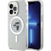 Karl Lagerfeld KLHMP13LHGKCNOT iPhone 13 Pro | 13 6.1" transparent hardcase Karl&Choupette Glitter MagSafe