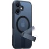 Torras Pstand Spin Case for iPhone 16 (Black)