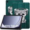 Tech-Protect SmartCase case for Samsung Galaxy Tab A9+ 11" X210 | X215 | X216 - blue with a cat