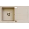 Single-bowl sink with draining board Maidsinks Promo 76x44 1B 1D E070053701