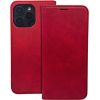 iLike Samsung  Galaxy A55 5G Smart Suede case Red