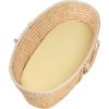 Palags jersī ratiņu matracim 80x38 cm L.YELLOW (1017)