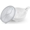 Bļoda ar karoti AKUKU A0424 white