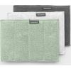 BRABANTIA mikrošķiedras dvielīši 3gab. 16x22 cm, Jade Green - 215827