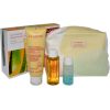 Clarins SET (FOAMING CLEANSER 125 ML + LOTION 50 ML + DEMAQUILLANT EXPRESS YEUX 30 ML + COSMETICS BAG)