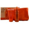 Collistar COLLISTAR SET (MOISTURIZING FACE-BODY TANNING SPRAY MILK SPF 20 + RESTORATIVE MOISTURIZING AFTER SUN SHOWER-SHAMPOO + COSMETICS BAG)