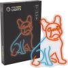 Manta SNL68MT Style Neon Lights Dog French Bulldog LED gaismas lenta