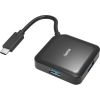 Hama 00200112 USB Hub 3.0 4-port Type-C Black