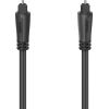 Hama 00205136 Audio Optical Fibre Cable, ODT Plug (Toslink), 5m