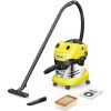 Sausās un mitrās tīrīšanas putekļsūcējs Karcher WD 4-18 S Dual
