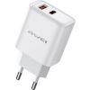 Сетевая зарядка Awei PD81-EU USB-A/USB-C белая