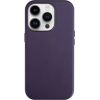 Чехол Mag Leather Case Apple iPhone 15 Pro Max темно-фиолетовый