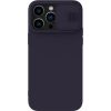 Чехол Nillkin CamShield Silky Silicone Apple iPhone 15 Pro т?мно-фиолетовый