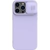Чехол Nillkin CamShield Silky Silicone Apple iPhone 15 Pro светло-фиолетовый