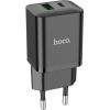 Сетевая зарядка Hoco N28 PD20W+QC3.0 черная