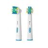 BRAUN Oral-B Floss Action EB 25-2 White, el.zobu birstes uzgalis (2gab)