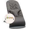 Šūpuļkrēsls BabyBjörn Bliss Woven Bundle, Anthracite/Googly Eyes