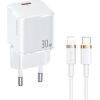 Tīkla lādētājs priekš Apple ar lightning Usams T45 3 A 30W