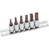 Muciņu ar uzgaļiem komplekts Condor Werkzeug C24002; 1/4''; 3-8 mm; 6 gab.