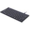 KEYBOARD COMPACT BREAK ENG/BLACK RGOCOUSWDBL R-GO TOOLS