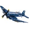 Cobi Historical Collection Korean War -> Samolot Vought F4U-4 Corsair, 510 klocków (2417)