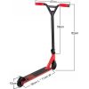 Hulajnoga Schildkrot SFW HUL. JUNIOR Stunt FLIP WHIP - red