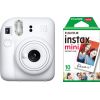 Fujifilm Instax Mini 12, clay white + пленка