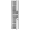Top E Shop Topeshop S40 BIEL bathroom storage cabinet White