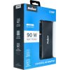 Charger universal REBEL for Notebook/Laptop 90W/18-20V black