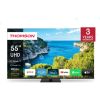 TV Set THOMSON 55" 4K/Smart 3840x2160 Wireless LAN Bluetooth Google TV Black 55UG5C14