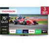 TV Set THOMSON 75" 4K/Smart QLED 3840x2160 Wireless LAN Bluetooth Google TV Black 75QG7C14