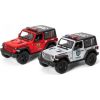 Kinsmart Metāla mašīnas modelis 2018 Jeep Wrangler (Police/ Firefighter) 1:34 KT412PR