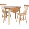 Dining set BIRKA wit 2 chairs