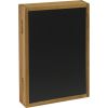 Atslegu skapis ar vaku MONDEO 42x30cm, koks: ozols, apdare: ieelots
