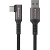 VR Kabelis Genesis USB Male - Type C Male 3m Black